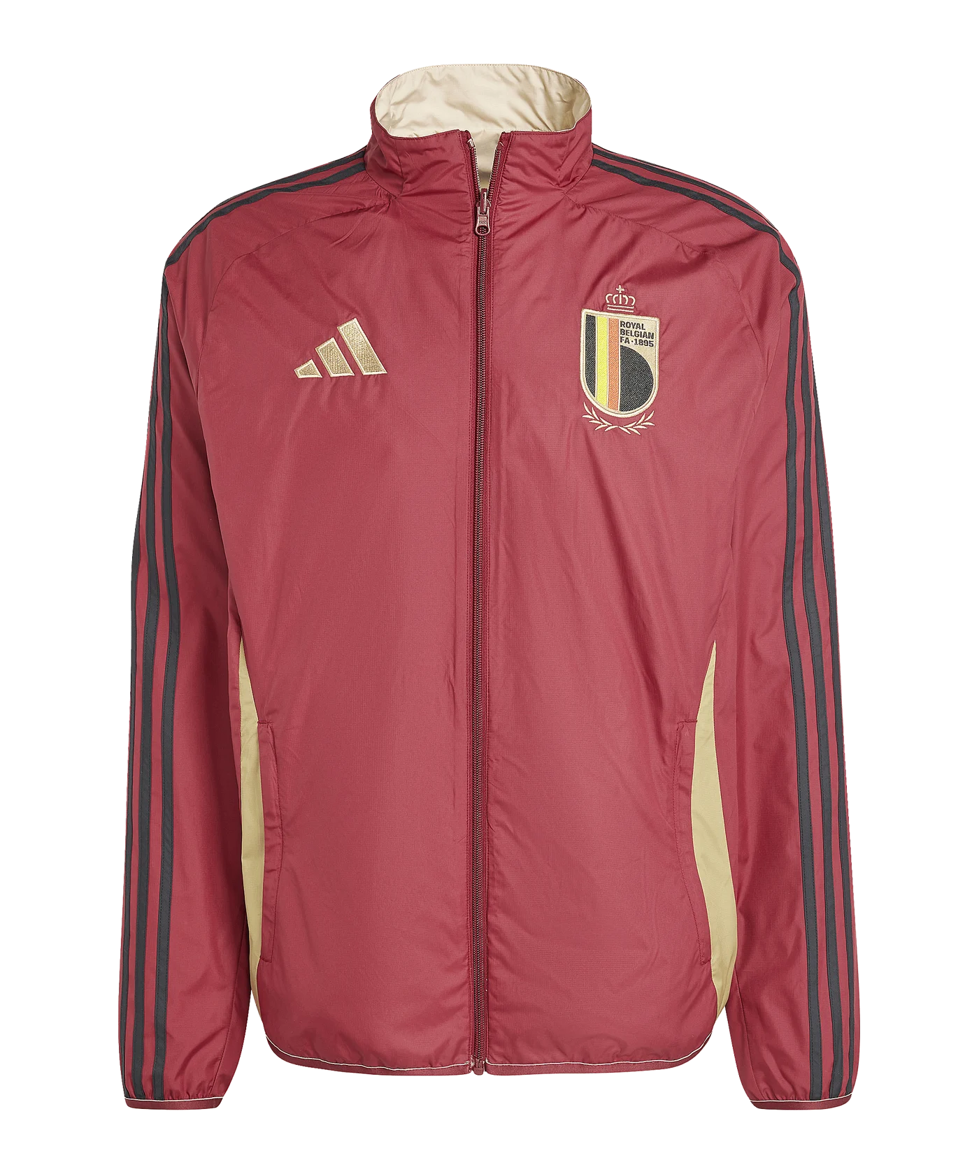 adidas Belgien Anthem Jacke Blau