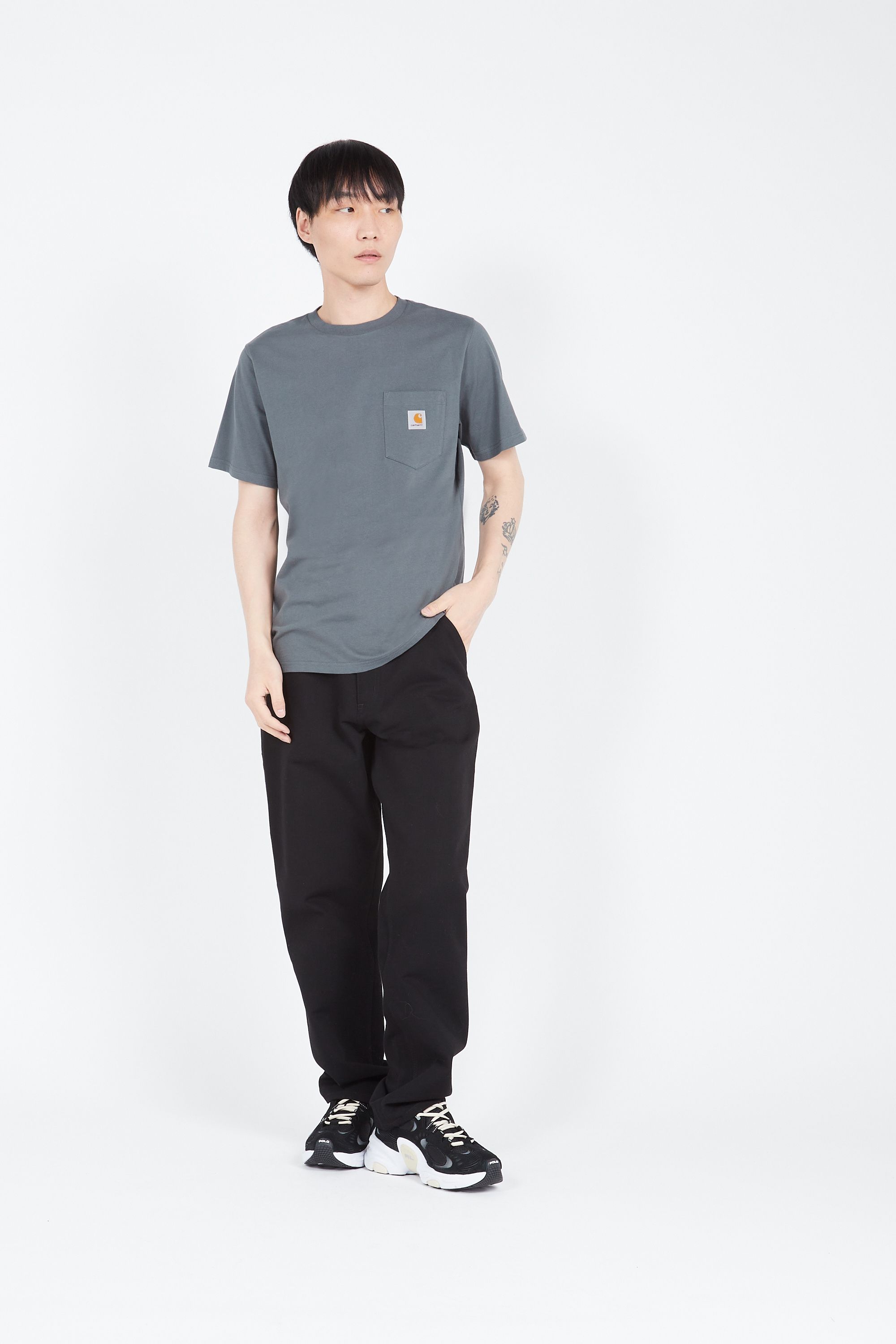 CARHARTT WIP T-shirt Pocket Kaki
