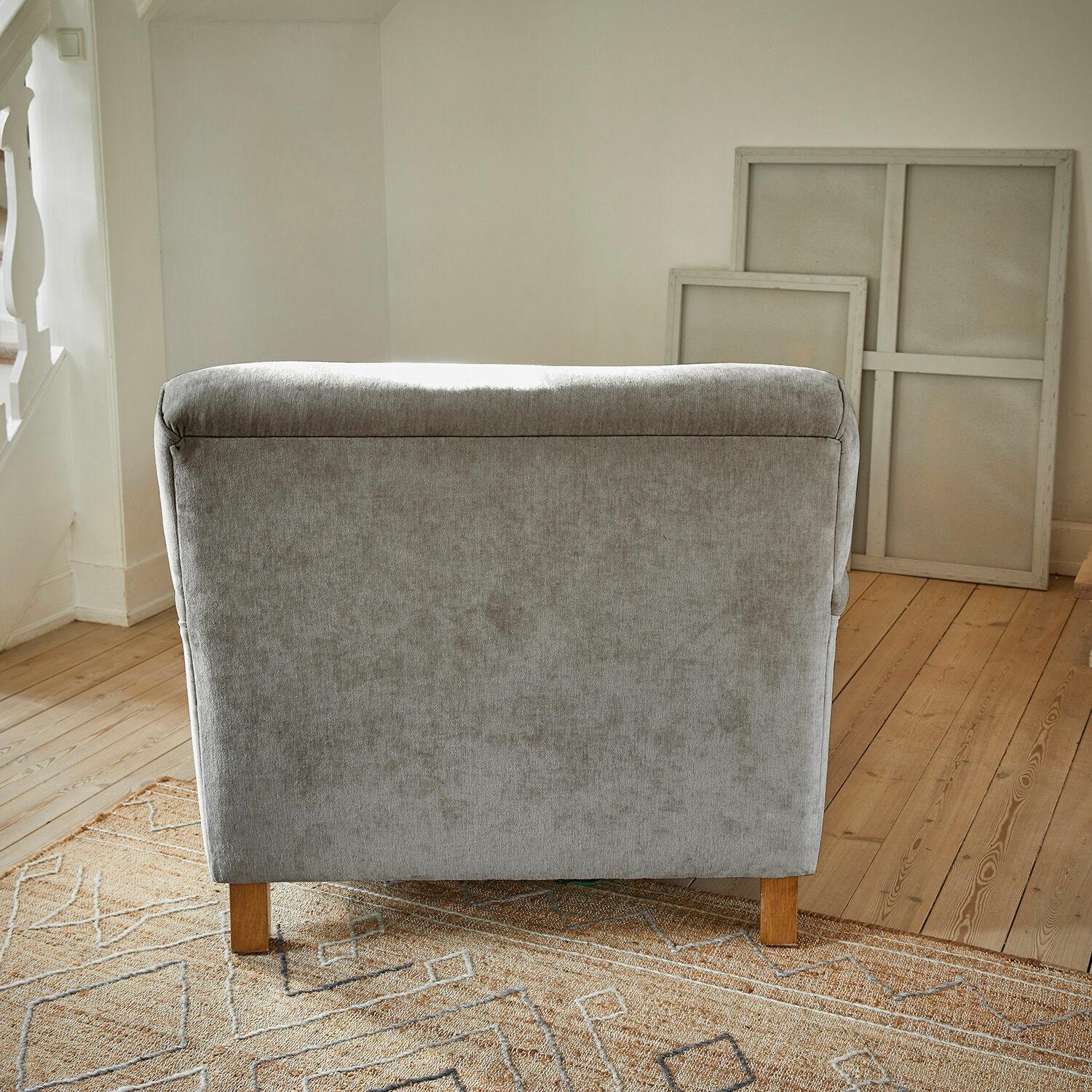 Chaiselongue Isa grau