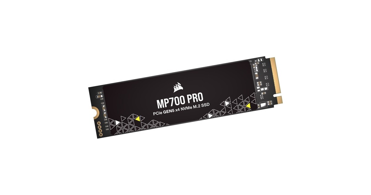 CorsairMP700 PRO 4 TB SSD  (PCIe Gen5 x4 NVMe 2.0, M.2 2280, 3D TLC NAND)