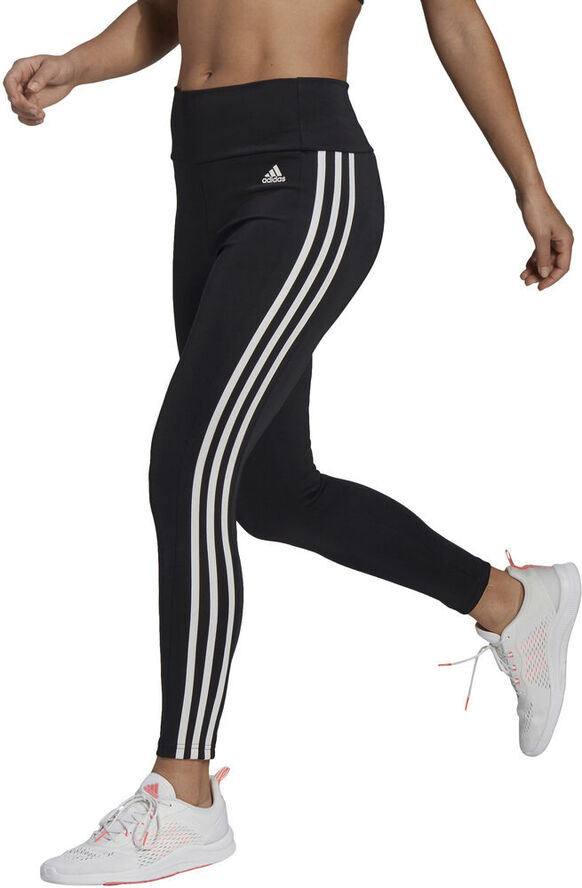 adidas Designed to Move High-Rise 3-Stripes 7/8 træningstights Sort