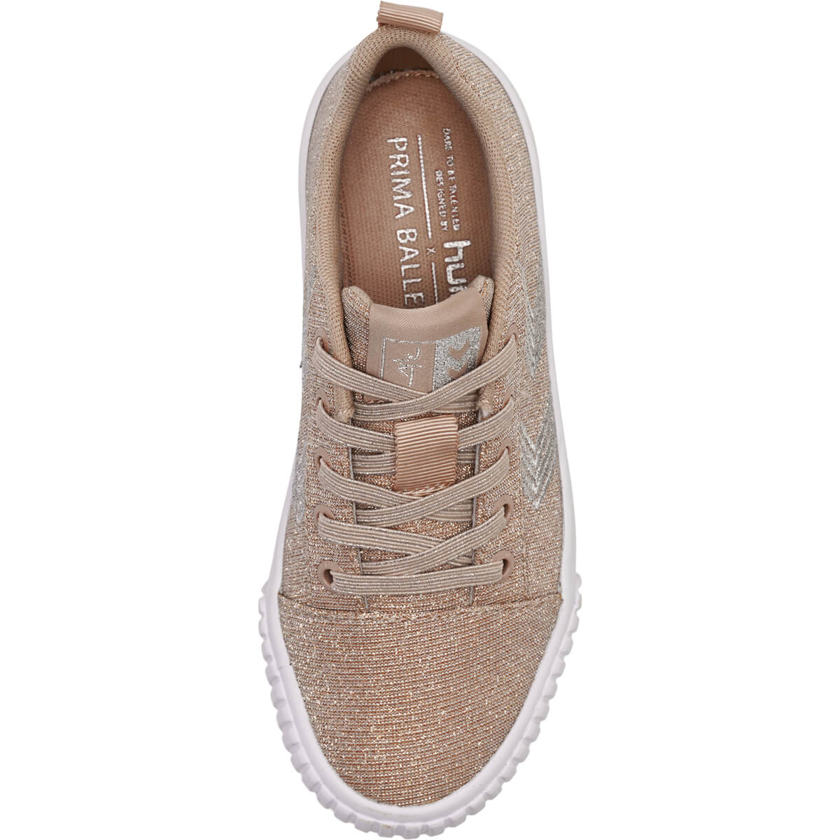 hummel Base Court Point Glitter Sneakers Børn