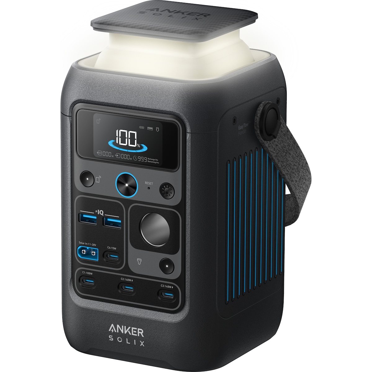 Anker Solix C300x 288 Wh DC bærbar strømstasjon