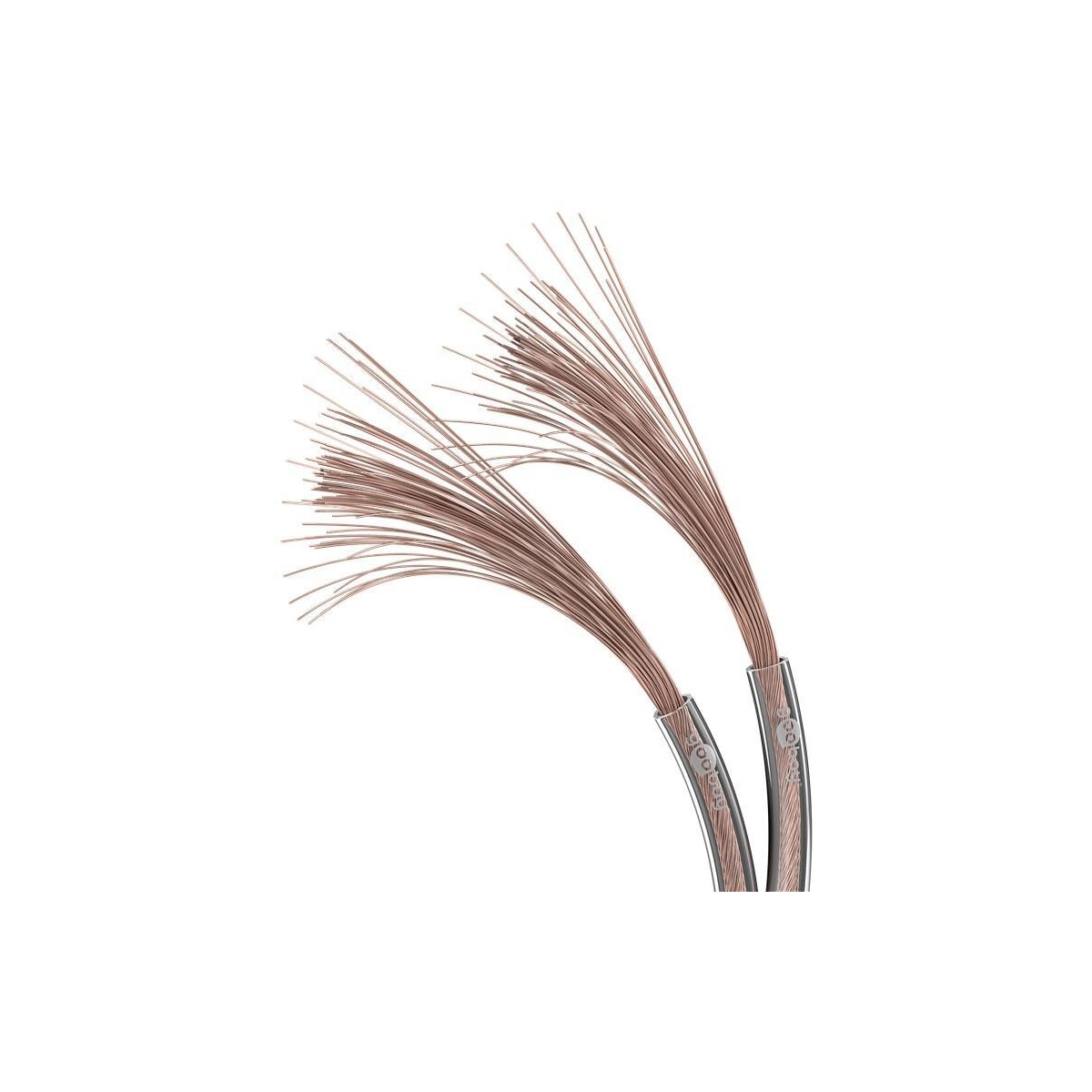 Högtalarkabel transparent CU