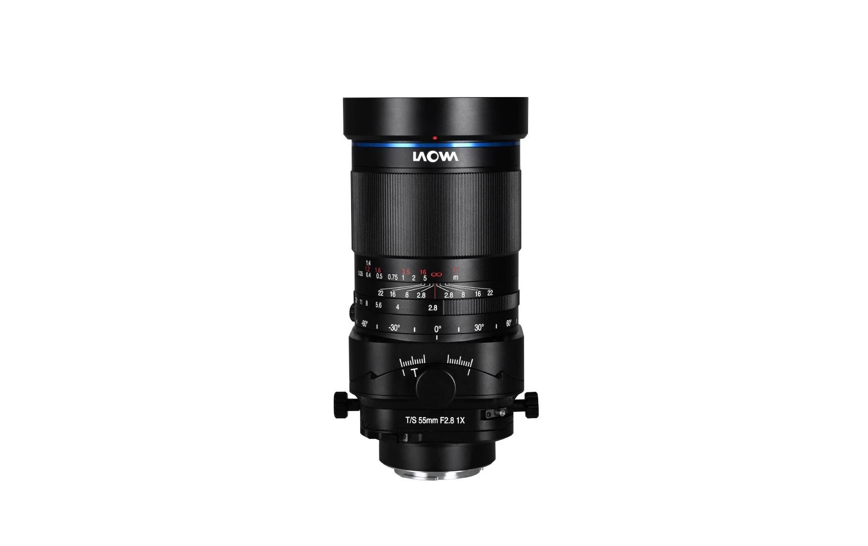 Festbrennweite 55mm F/2.8 Tilt-Shift 1X Macro – Sony E-Mount<br>Tilt-Shift-Makroobjektiv für eine spiegellose Vollformatkamera