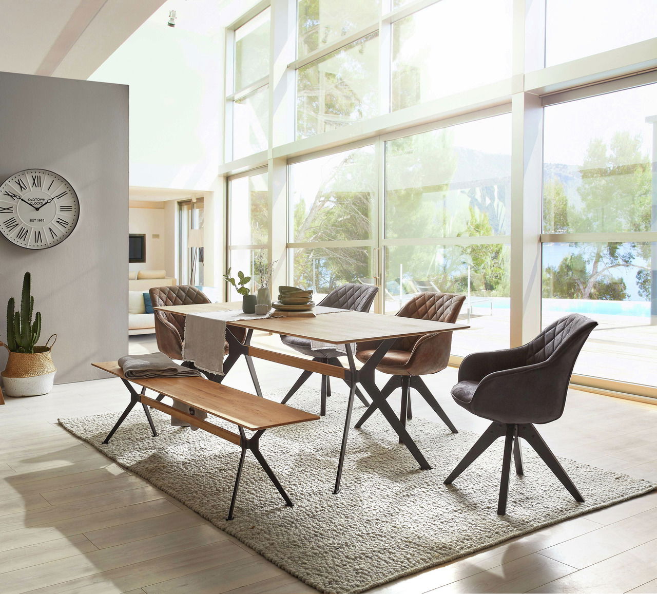 Linea Natura Esstisch 120x80 DÜSSELDORF