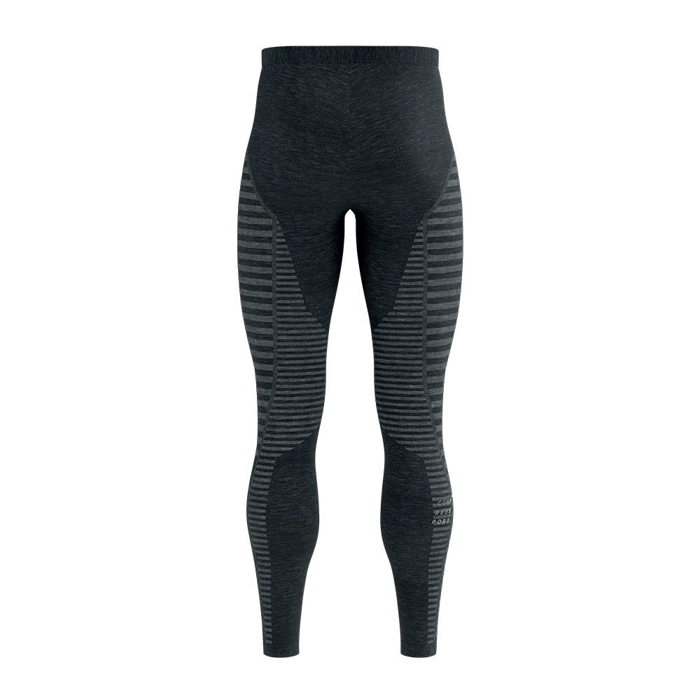 Compressport WINTER RUN - Legging Homme black