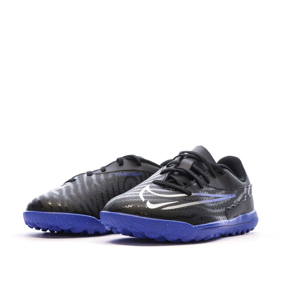 Nike Chaussures de Foot Noires Enfant Nike Phantom GX Club TF