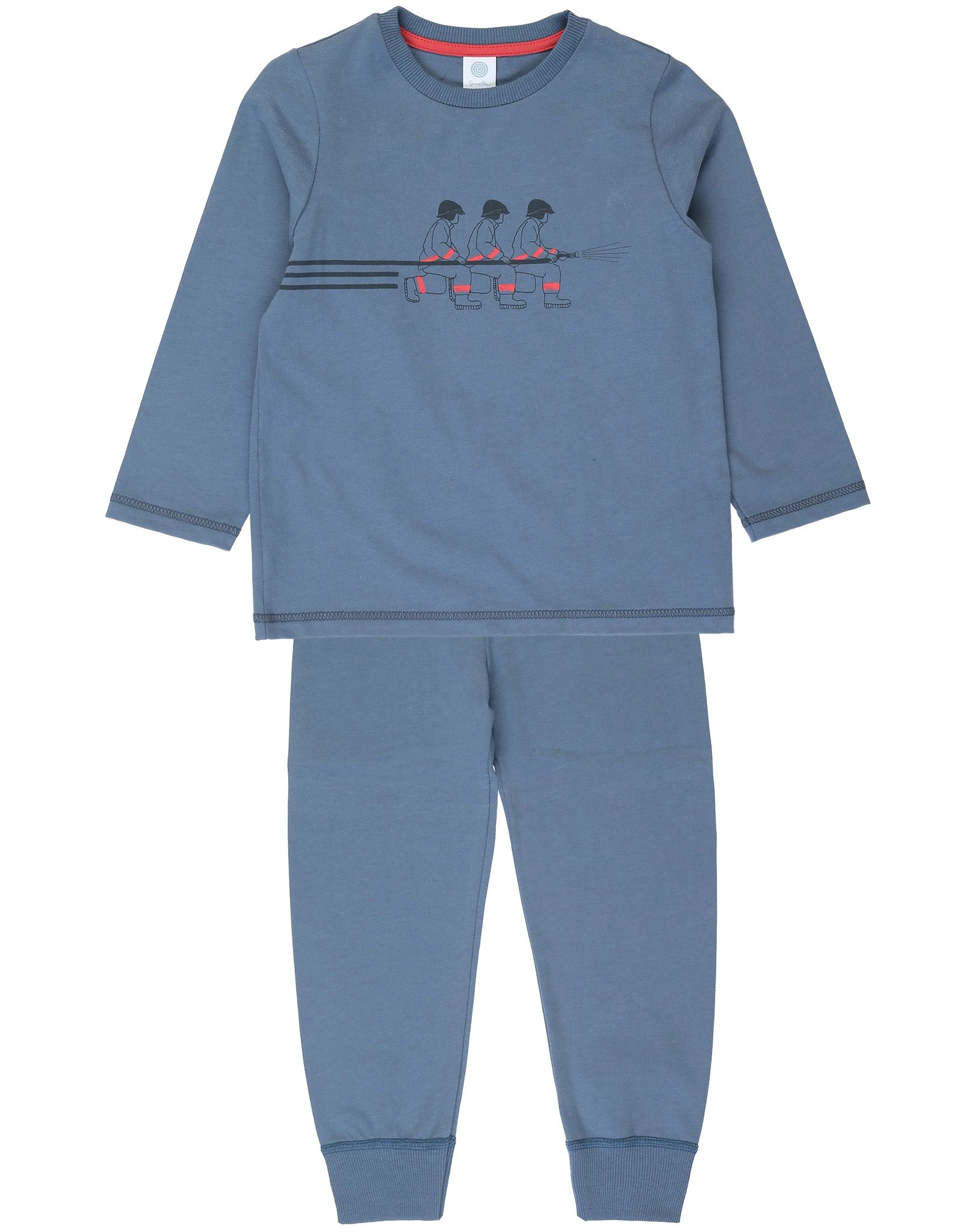 Schlafanzug FIRE MEN lang in blau