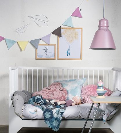 Sebra Wallstickers - 11 st. - Papierflugzeuge