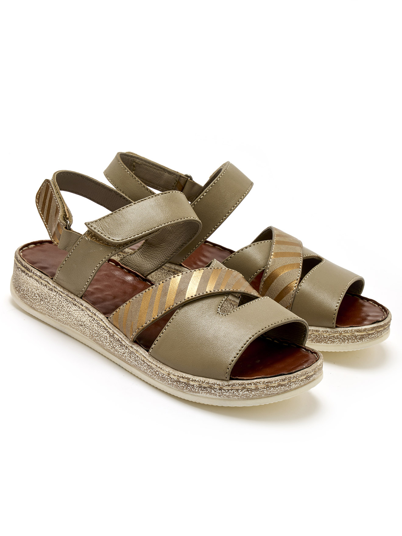 Sandales aérosemelle® mémoire de forme.