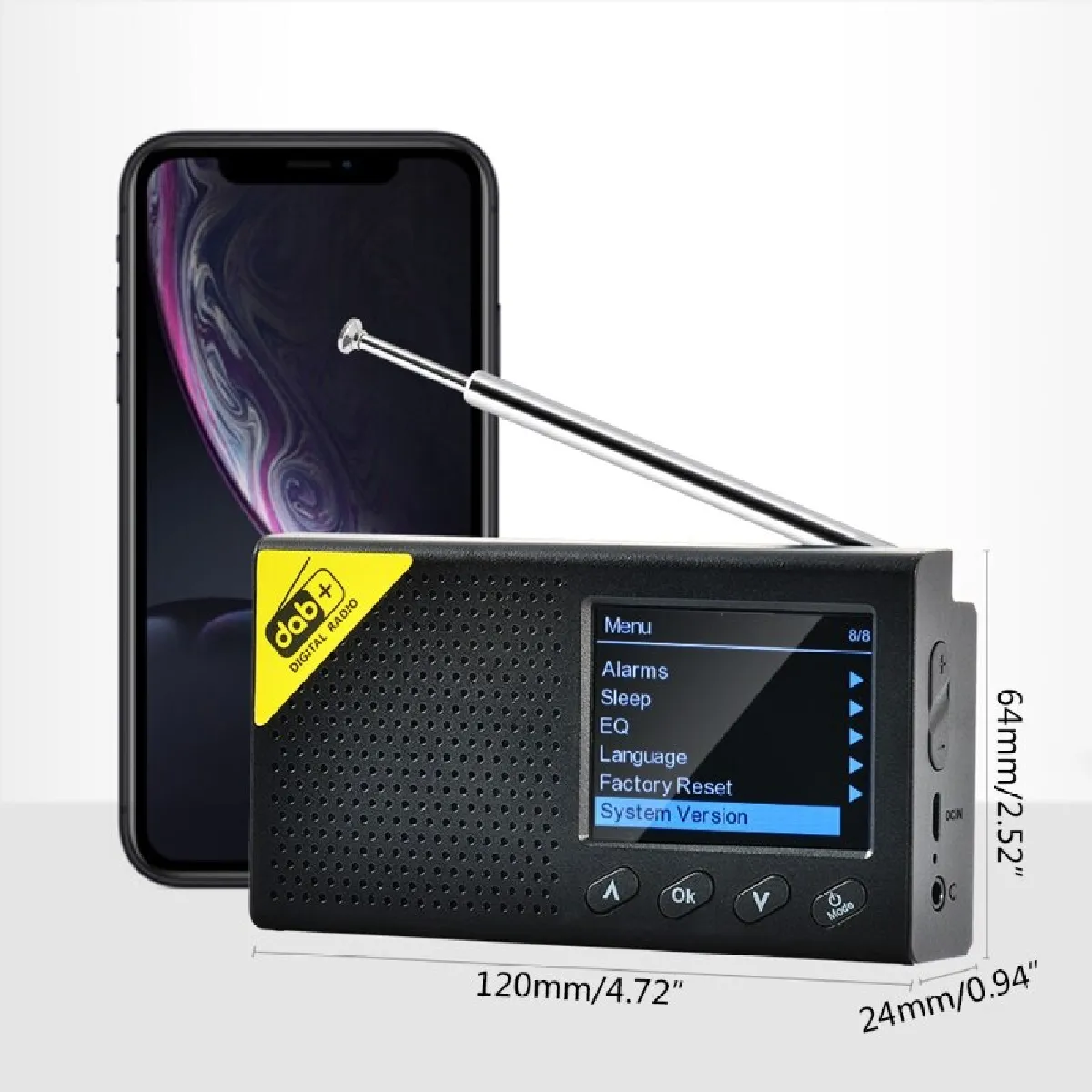 Universal Radio Portable DAB/DAB+ - Noir
