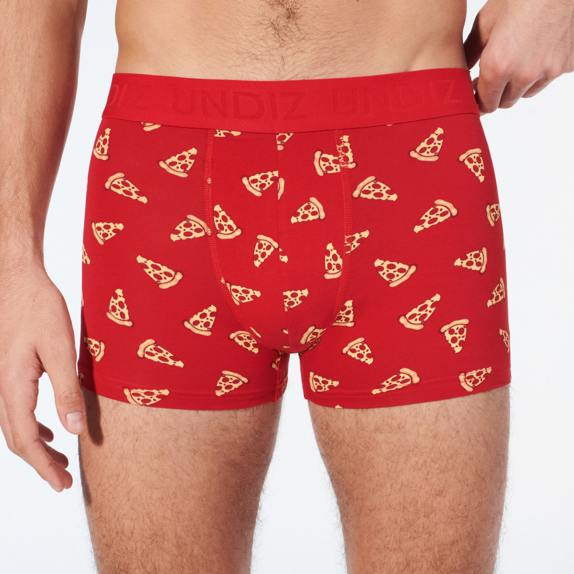 Boxer imprimé pizza