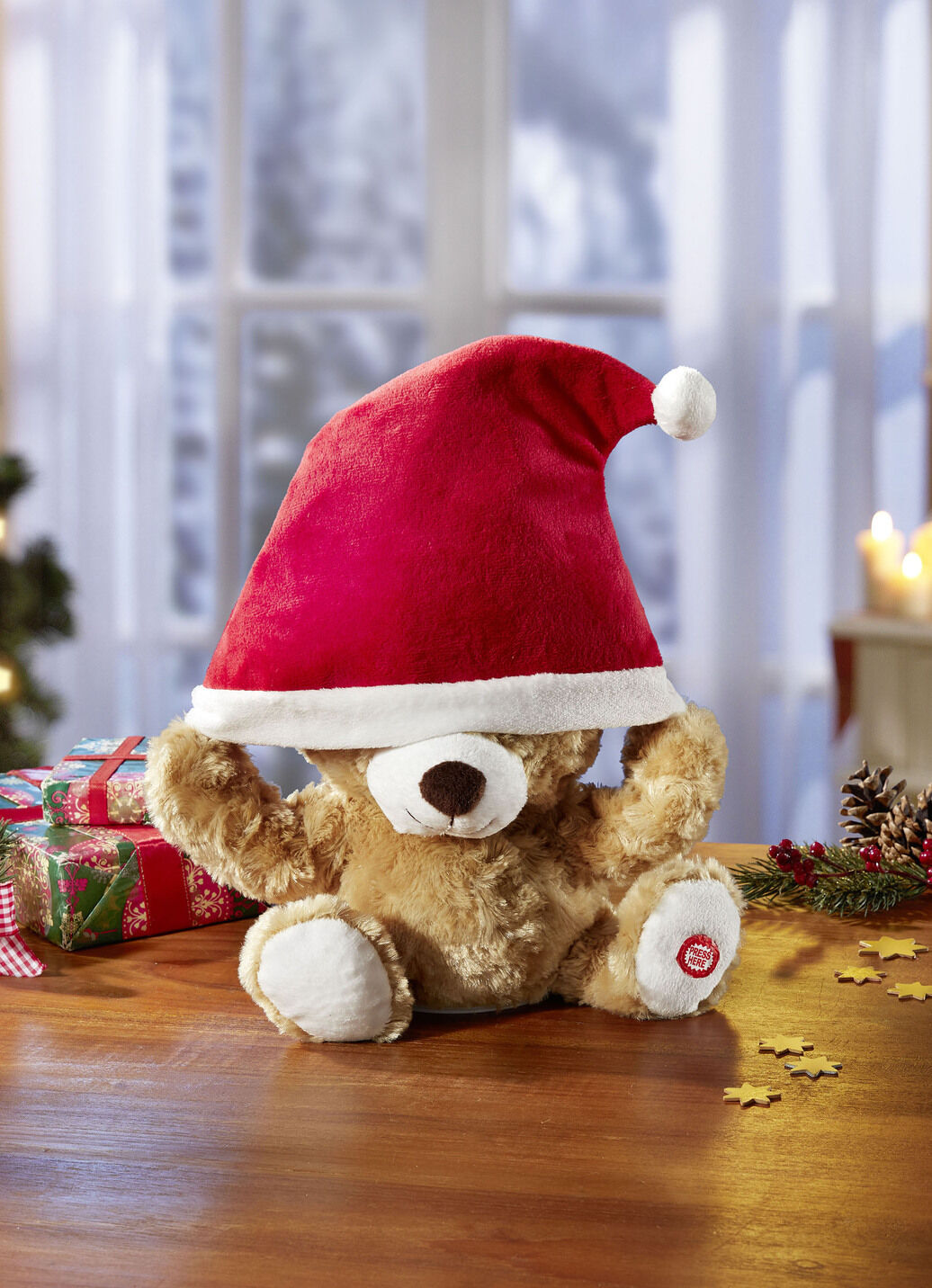 Tanzender Weihnachtsbär