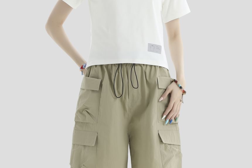 Banash - Cargoshorts met middelhoge taille