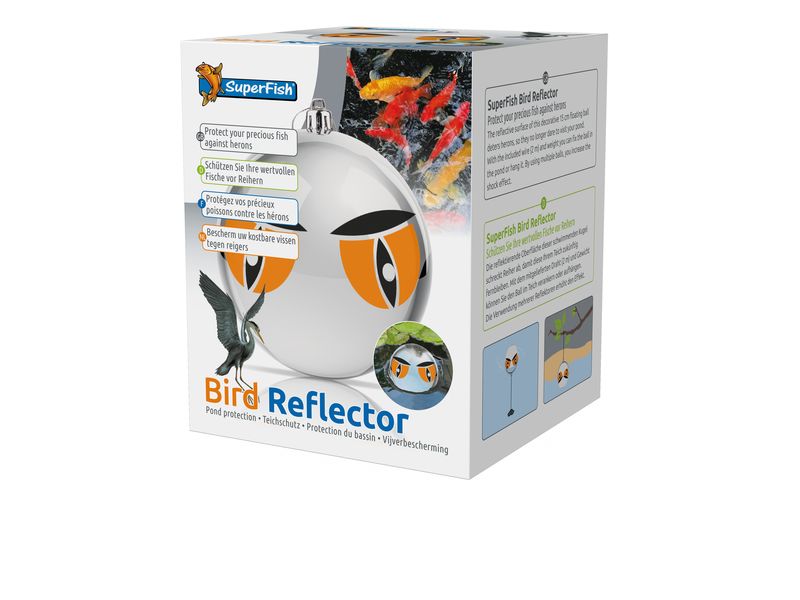 SuperFish Bird Reflector Tiervertreiber für Gartenteiche