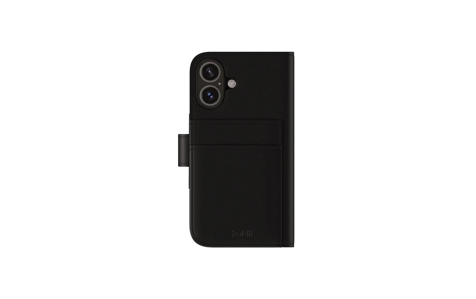 Book Cover Mag iPhone 16 SchwarzSchutzhülle für das Apple iPhone 16