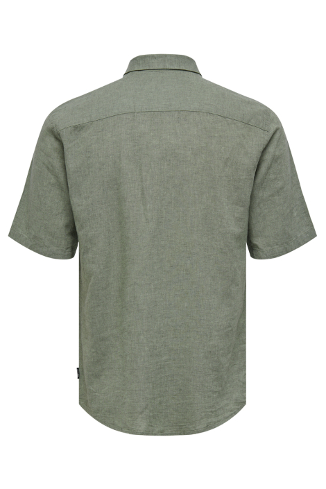 Only & Sons groene heren overhemd