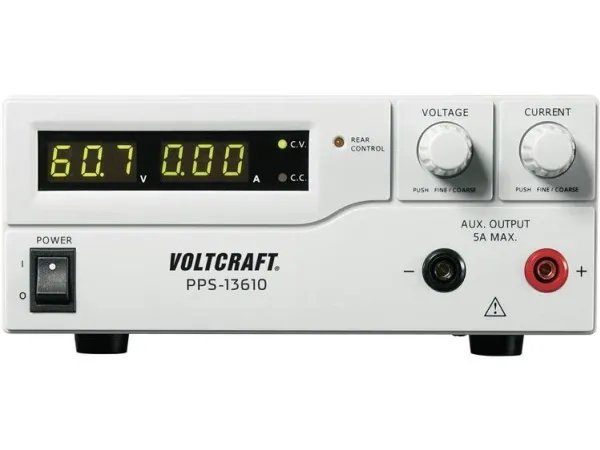Voltcraft laboratoriestrømforsyning, justerbar PPS-13610 1 - 18 V/DC 0 - 20 A 360 W 2 x USB, fjernprogrammering (PPS-13610)