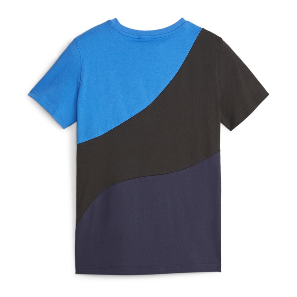 Puma T-shirt Bleu/Noir Garçon Puma 674231