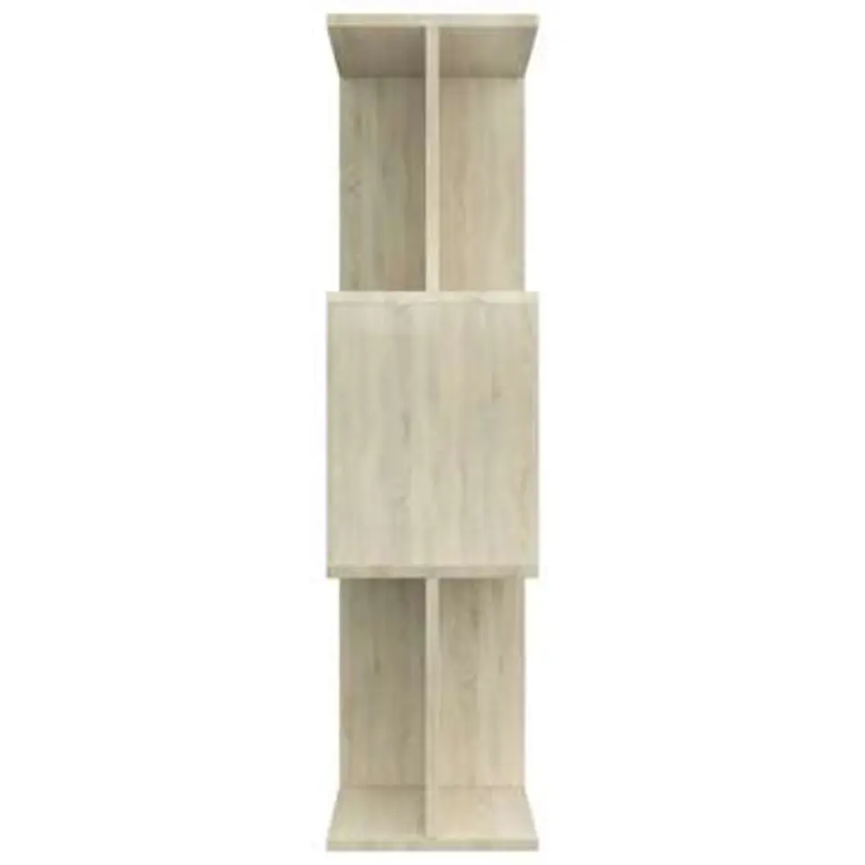 vidaXL - Boekenkast - Bruin - Bewerkt hout