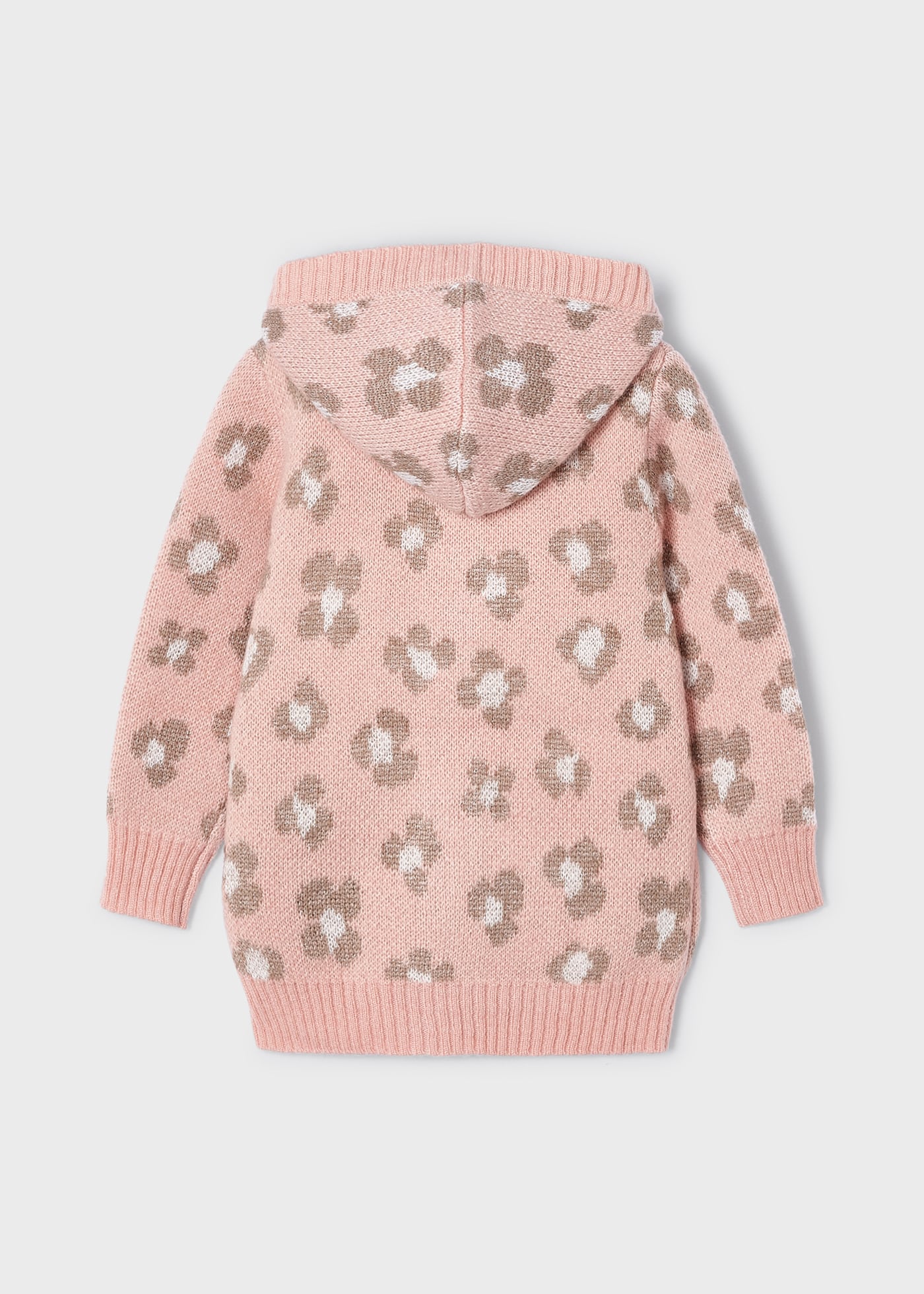 Cardigã jacquard para menina