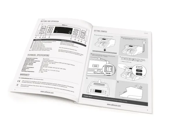 Safescan 2210 Basic - Seddeltæller
