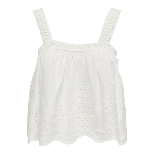 ONLY Maggi Strap Top, Bright White, L