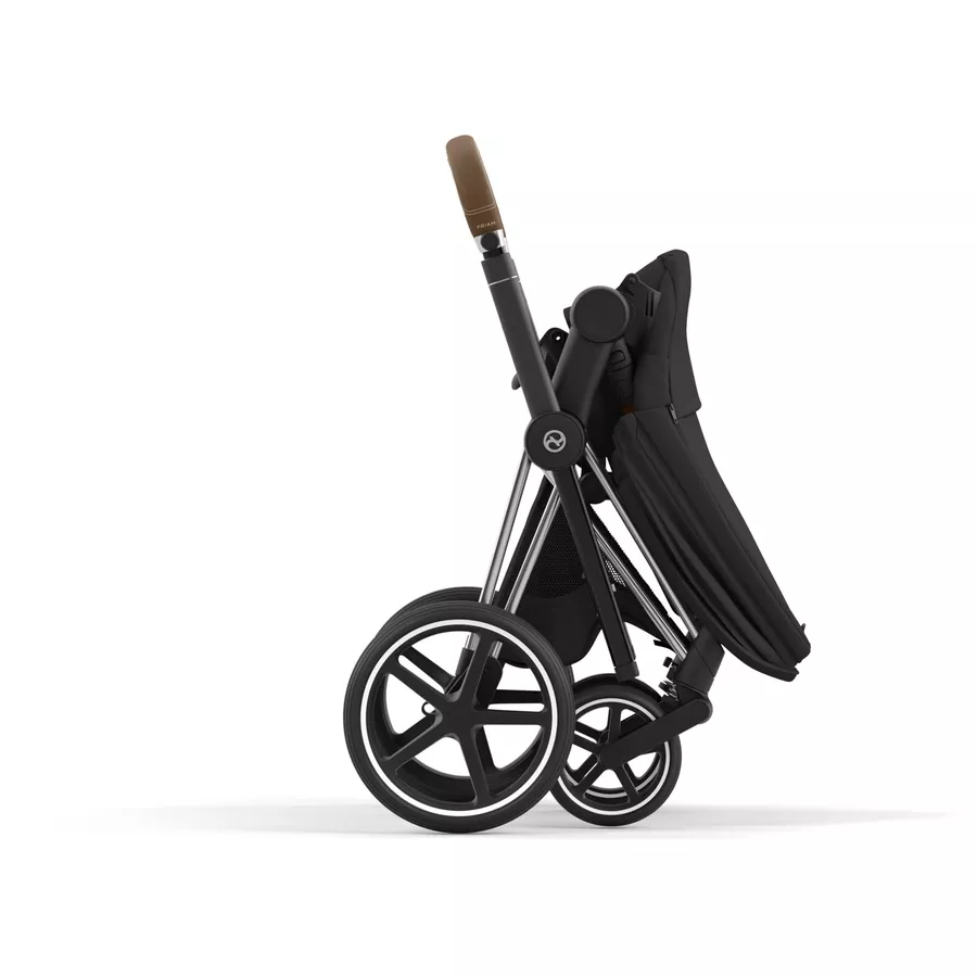 cybex PLATINUM Kombikinderwagen New Priam Chrome Brown Sepia Black