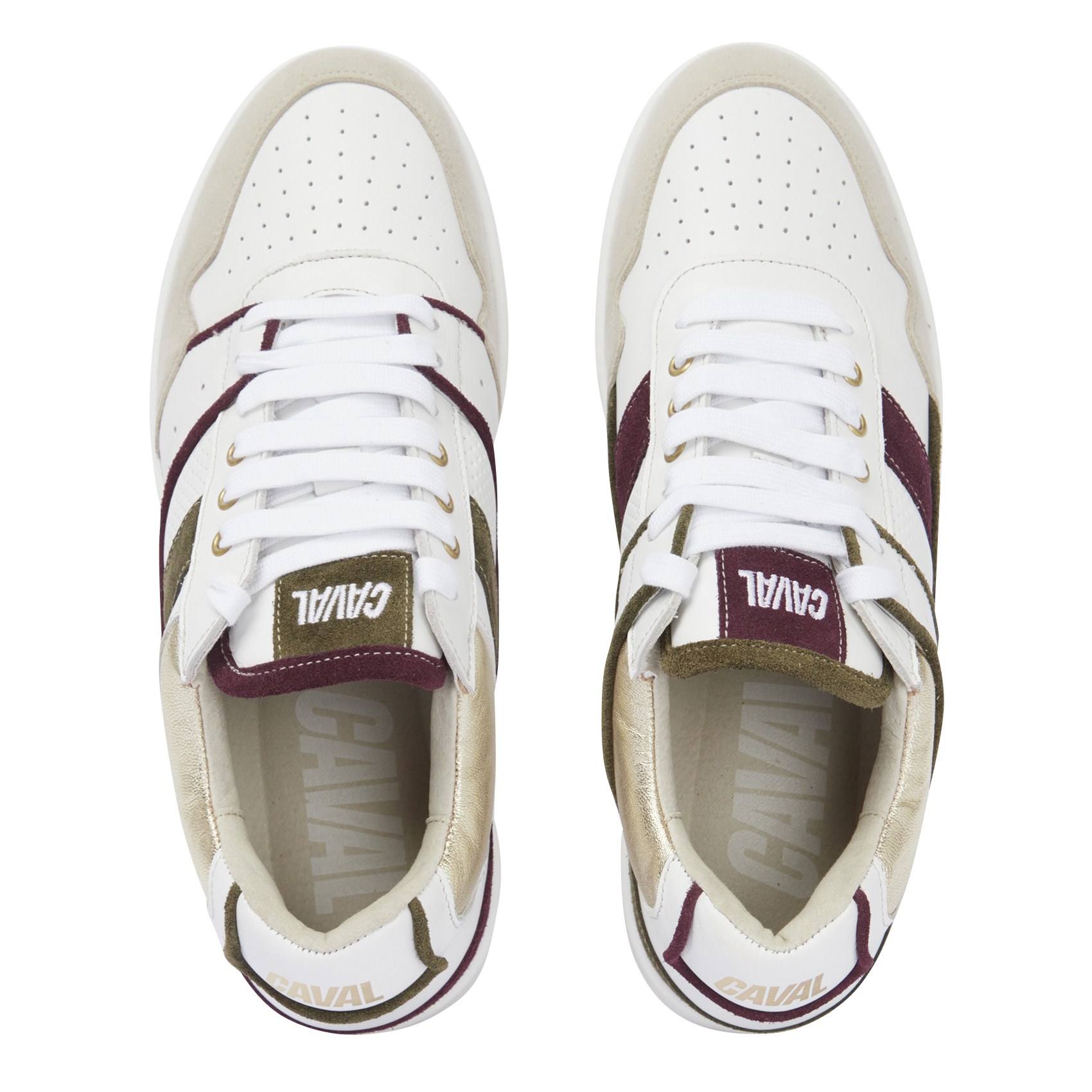 PURPLE FOREST - Baskets basses à lacets | Blanc