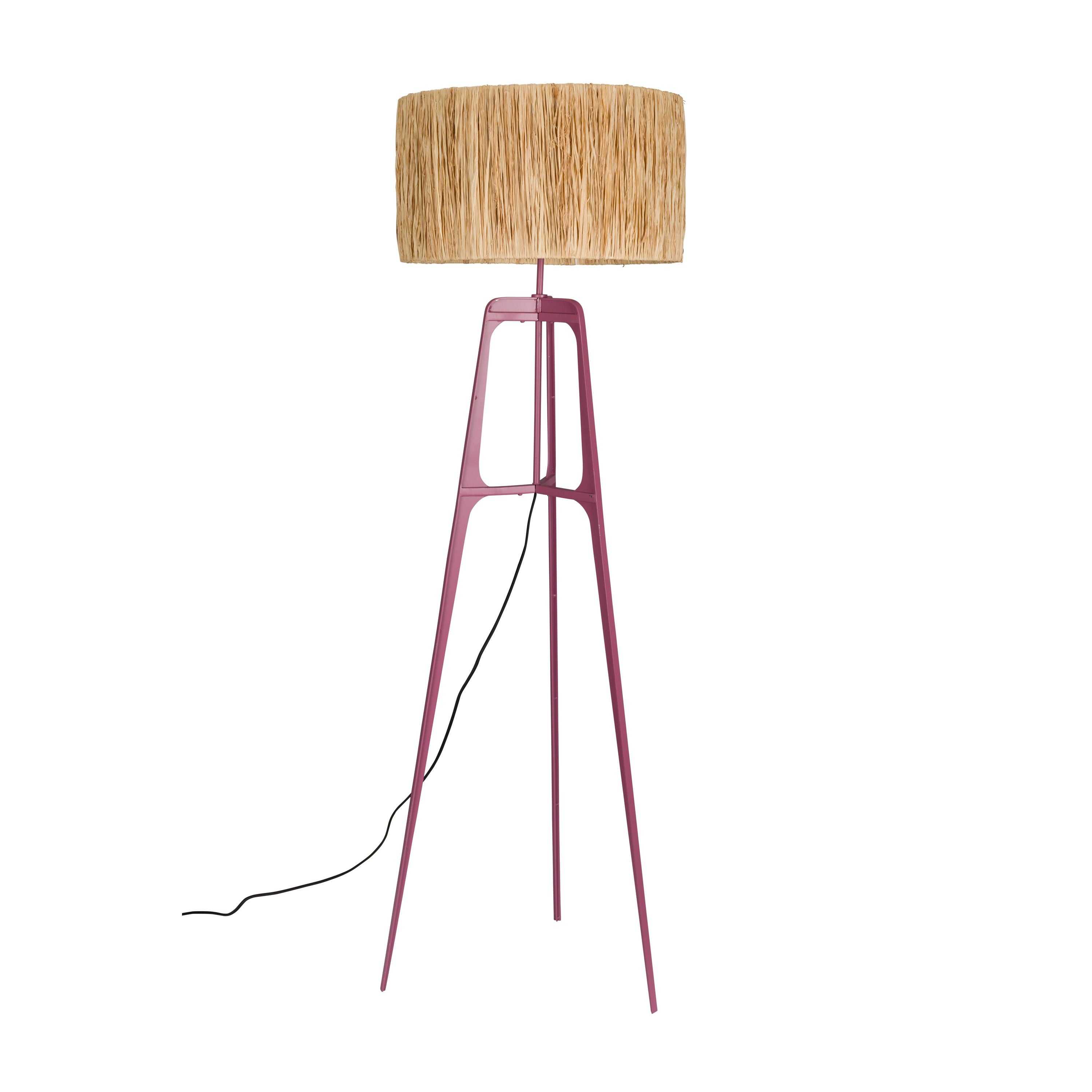 Dutchbone Afra Vloerlamp| Staande lamp Paars
