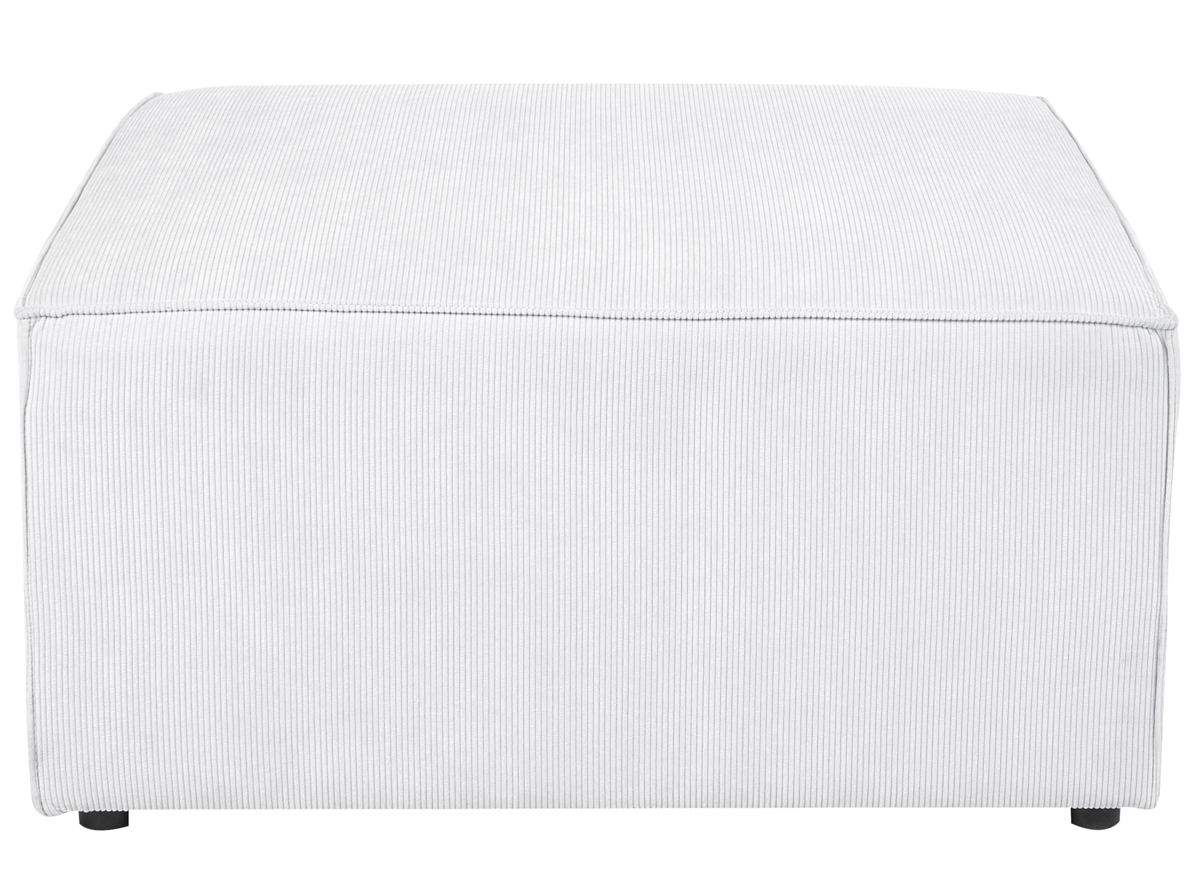 Chaise longue LEMVIG Corduroy Gebroken wit