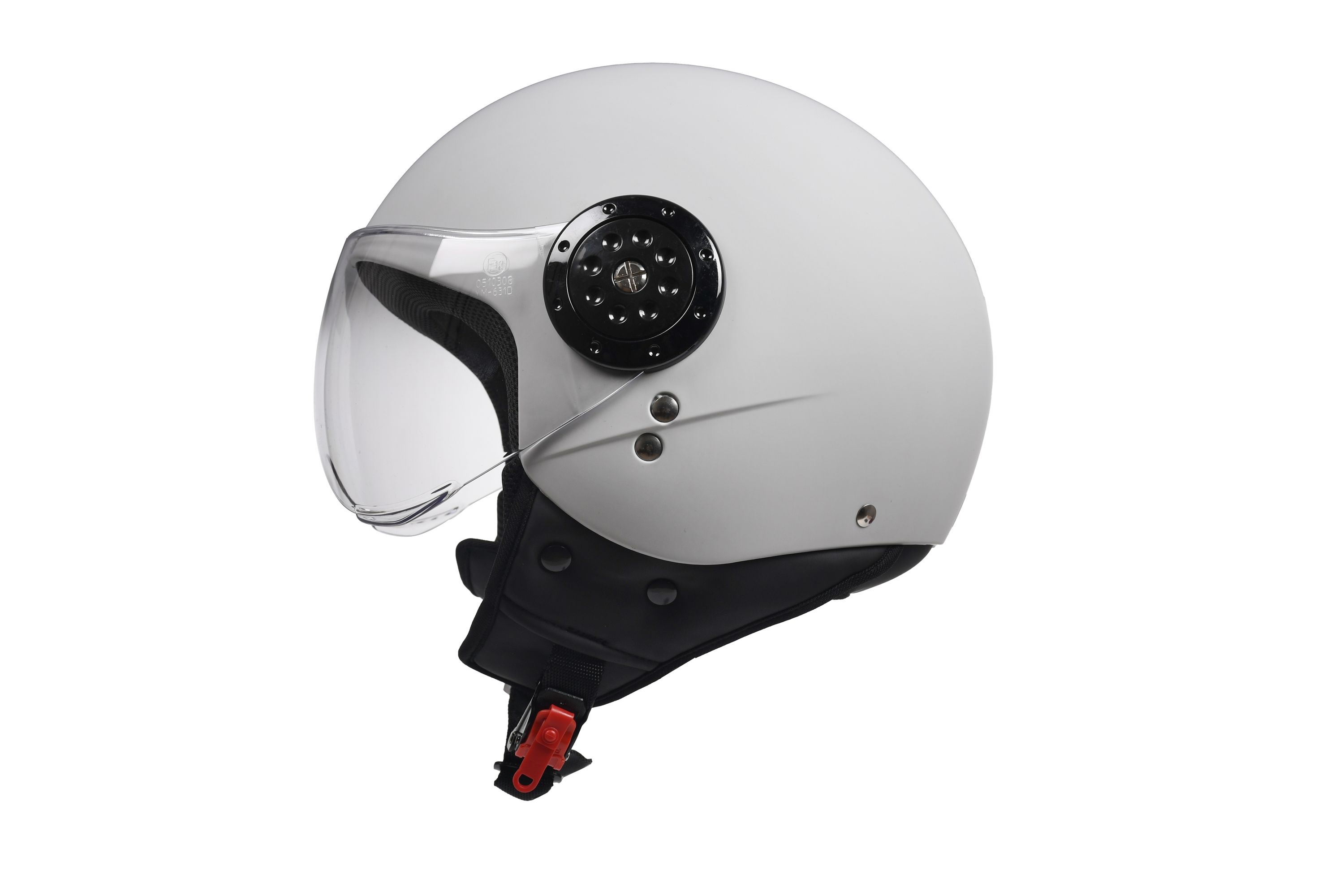 Motorrad Jethelm grau matt Grösse 57/58