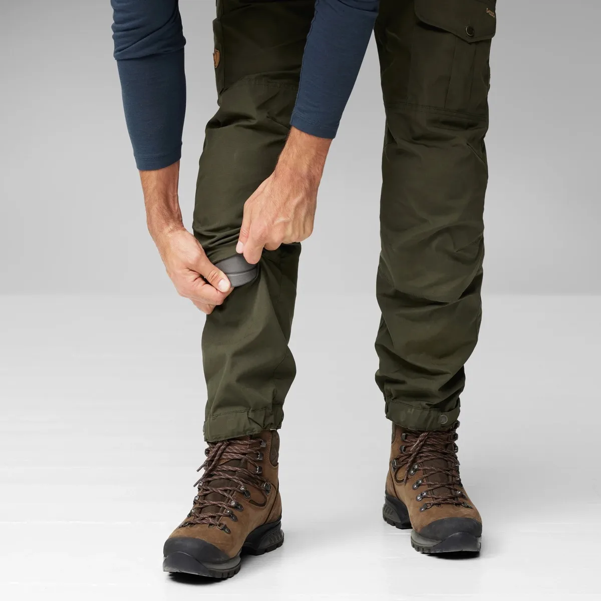 Fjällräven Men's Vidda Pro Trousers Dark Grey-Black