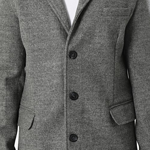 Manteau Gris Chiné