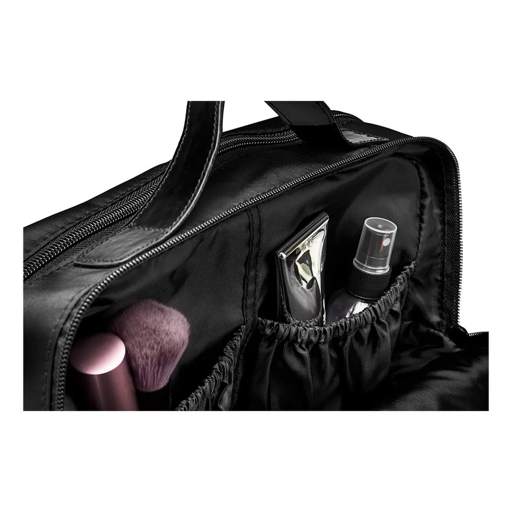 Gillian Jones 2-rums traincase m. fór af genanvendt plastik - 1 stk.