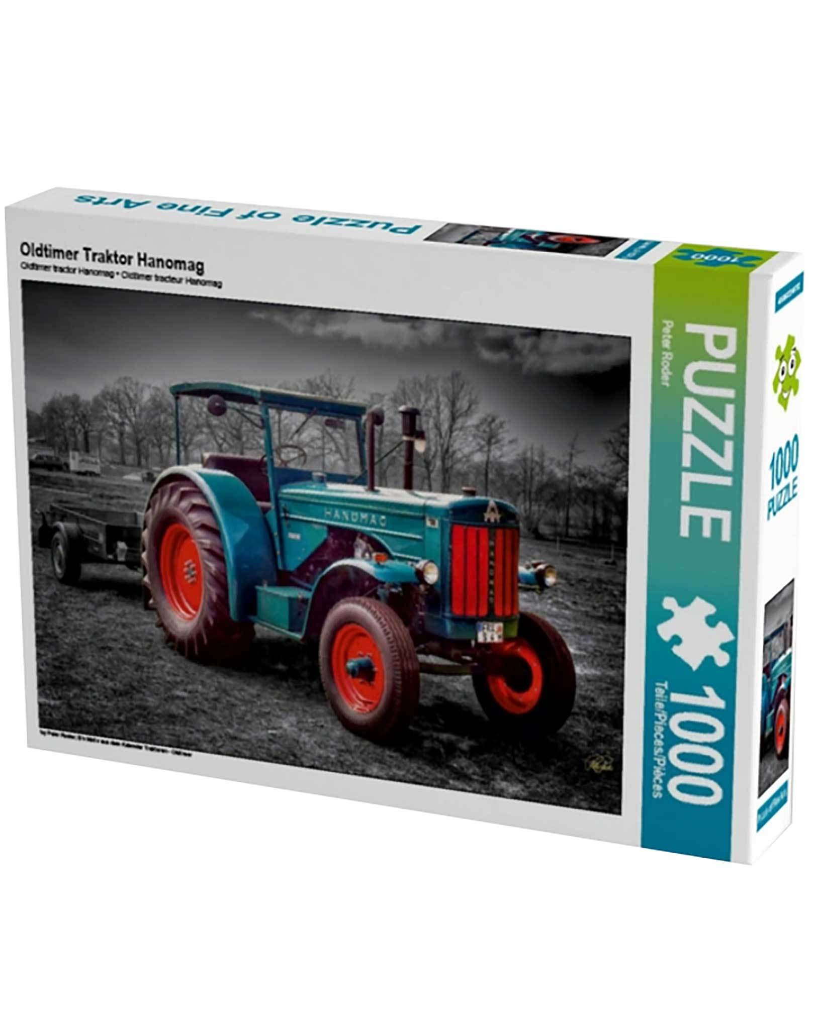 Oldtimer Traktor Hanomag (Puzzle)