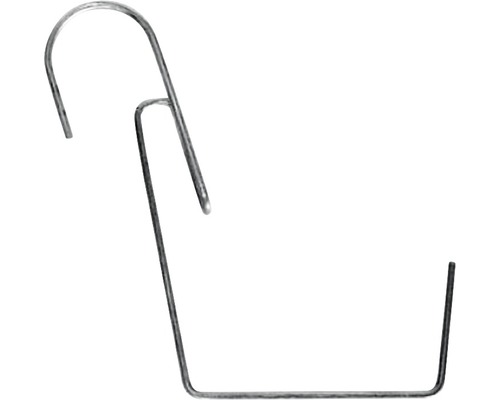 Bloembakhouder geli type Ø 6,5 voor balustrade zilver 1 st.