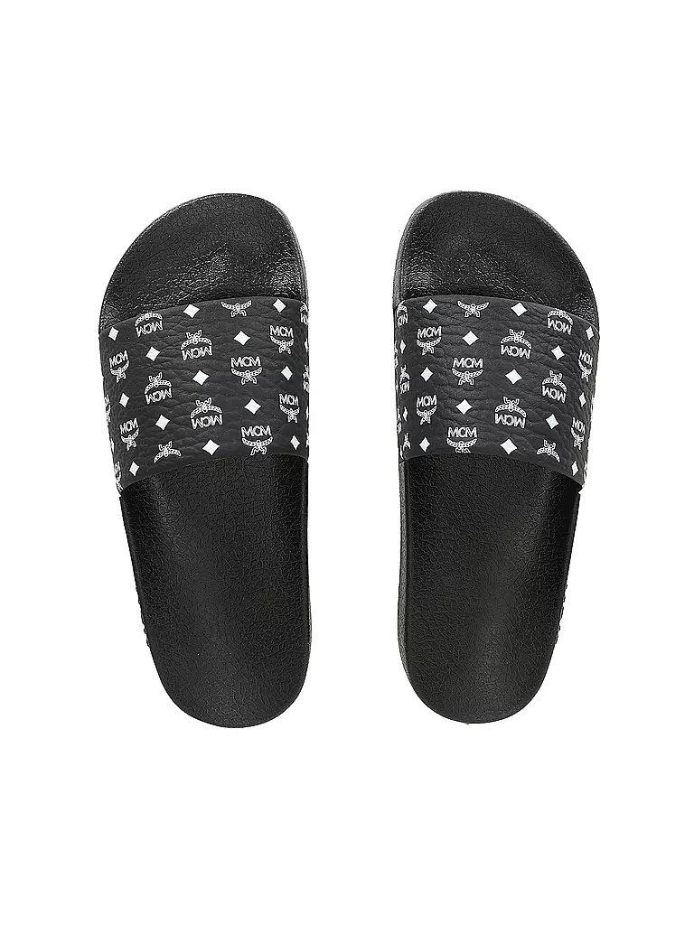 MCM Badeschuhe - Sandalen COLLECTION WOMAN SLIDE schwarz