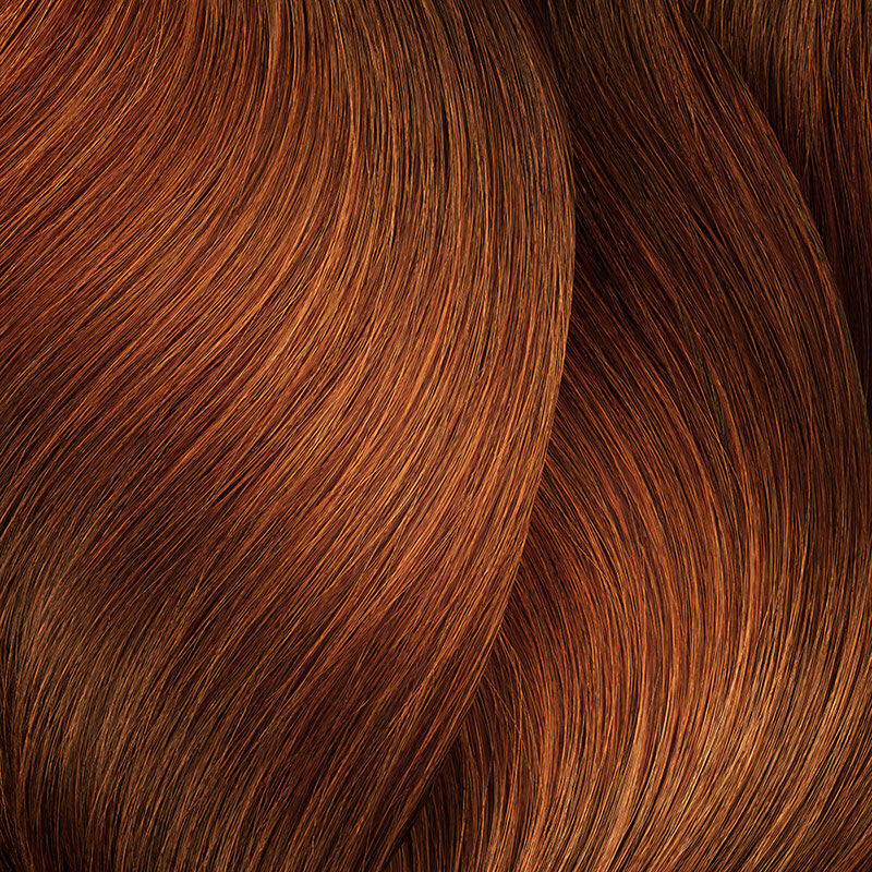 Coloration sans ammoniaque Inoa 7.43 blond cuivré doré