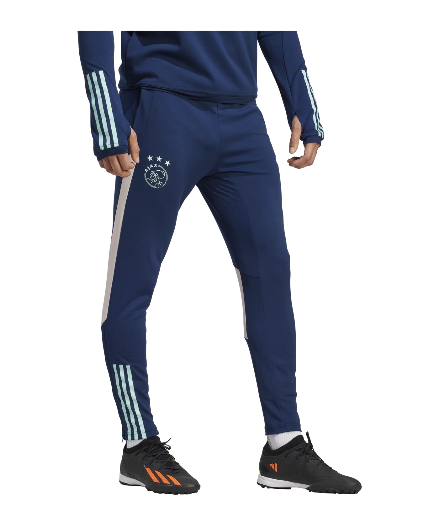 adidas Ajax Amsterdam Trainingshose Blau