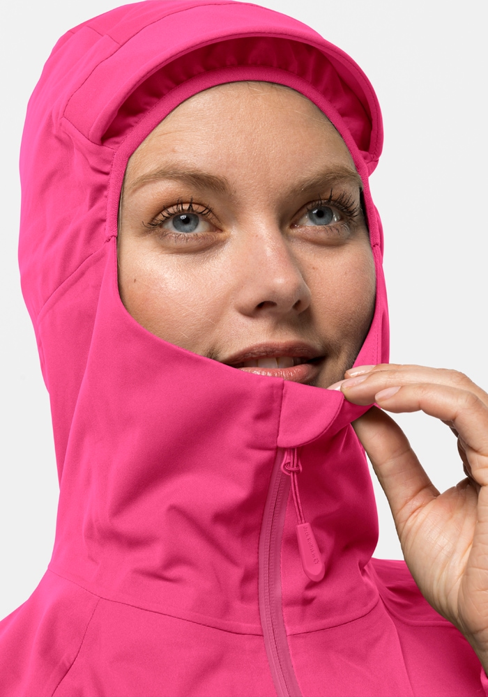 Jack Wolfskin Softshelljacke »EMBERBERG 3L JKT W« mit Kapuze