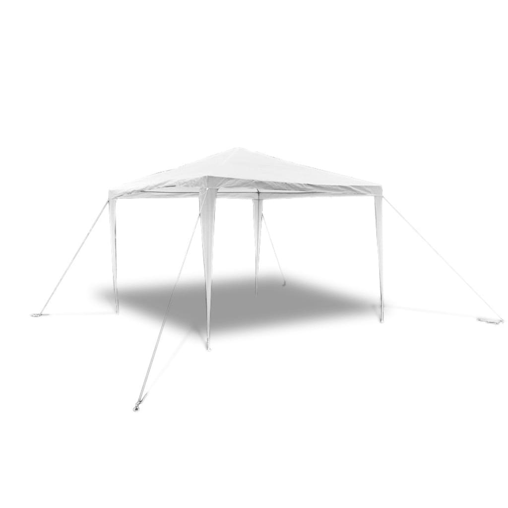 Gazebo de jardim vidaXL com teto piramidal 3x3 m