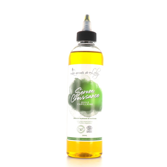 Les Secrets de Loly Sérum croissance bio - Huile pousse des cheveux