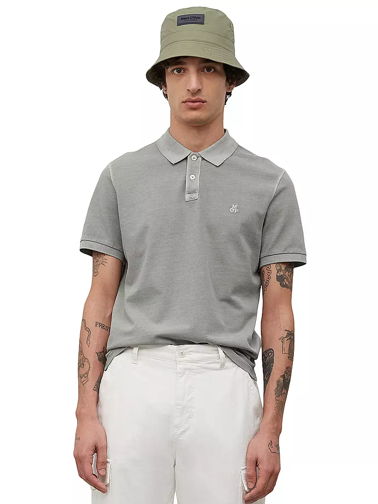 MARC O'POLO Poloshirt grau