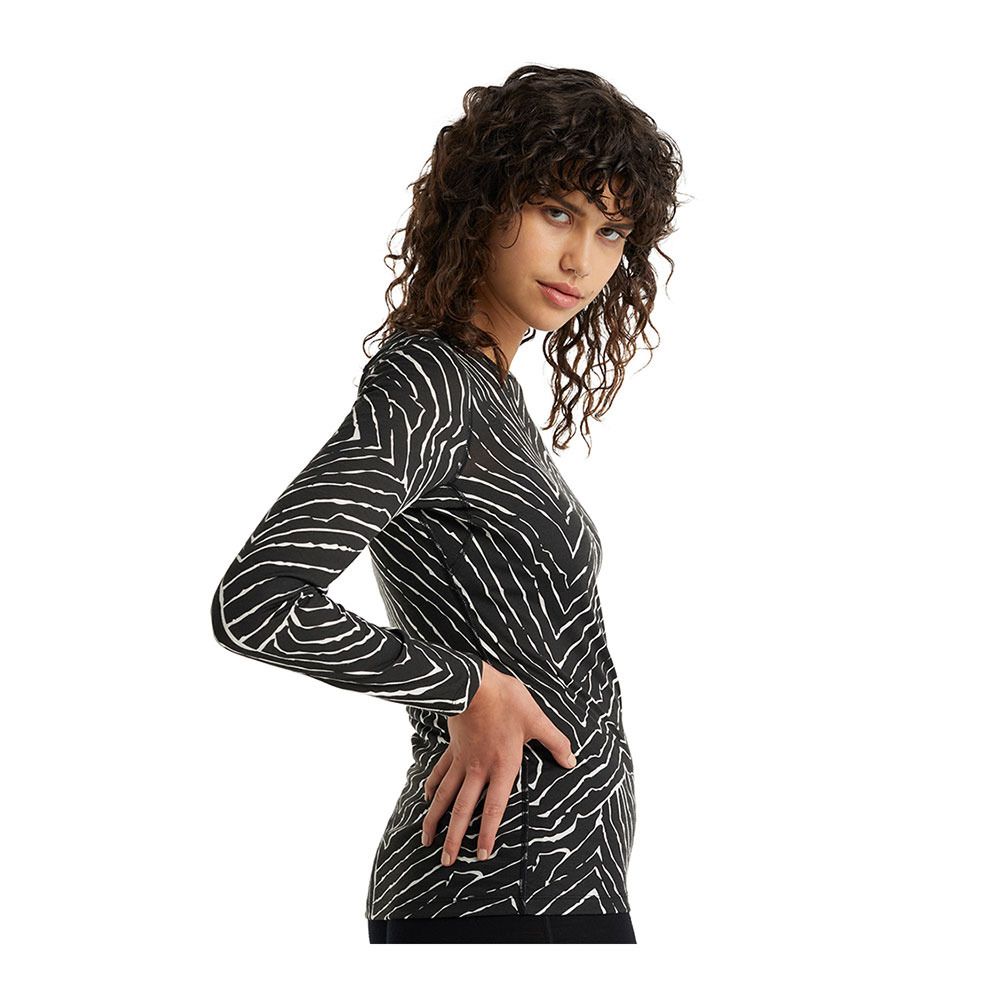 Icebreaker 200 OASIS MERINO - Sous-couche Femme black