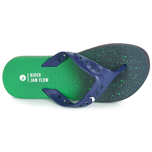 Rider - JAM FLOW THONG KIDS - Vert / Bleu