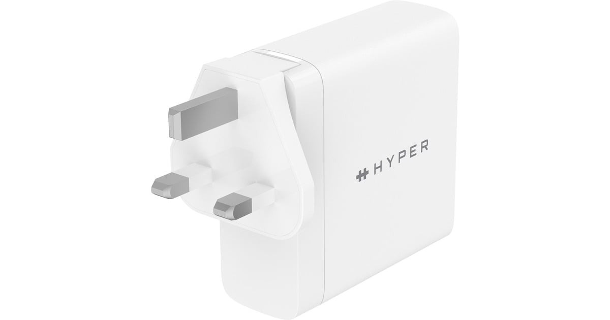 HyperHyperJuice 140W PD 3.1 USB-C Charger  (Wit)