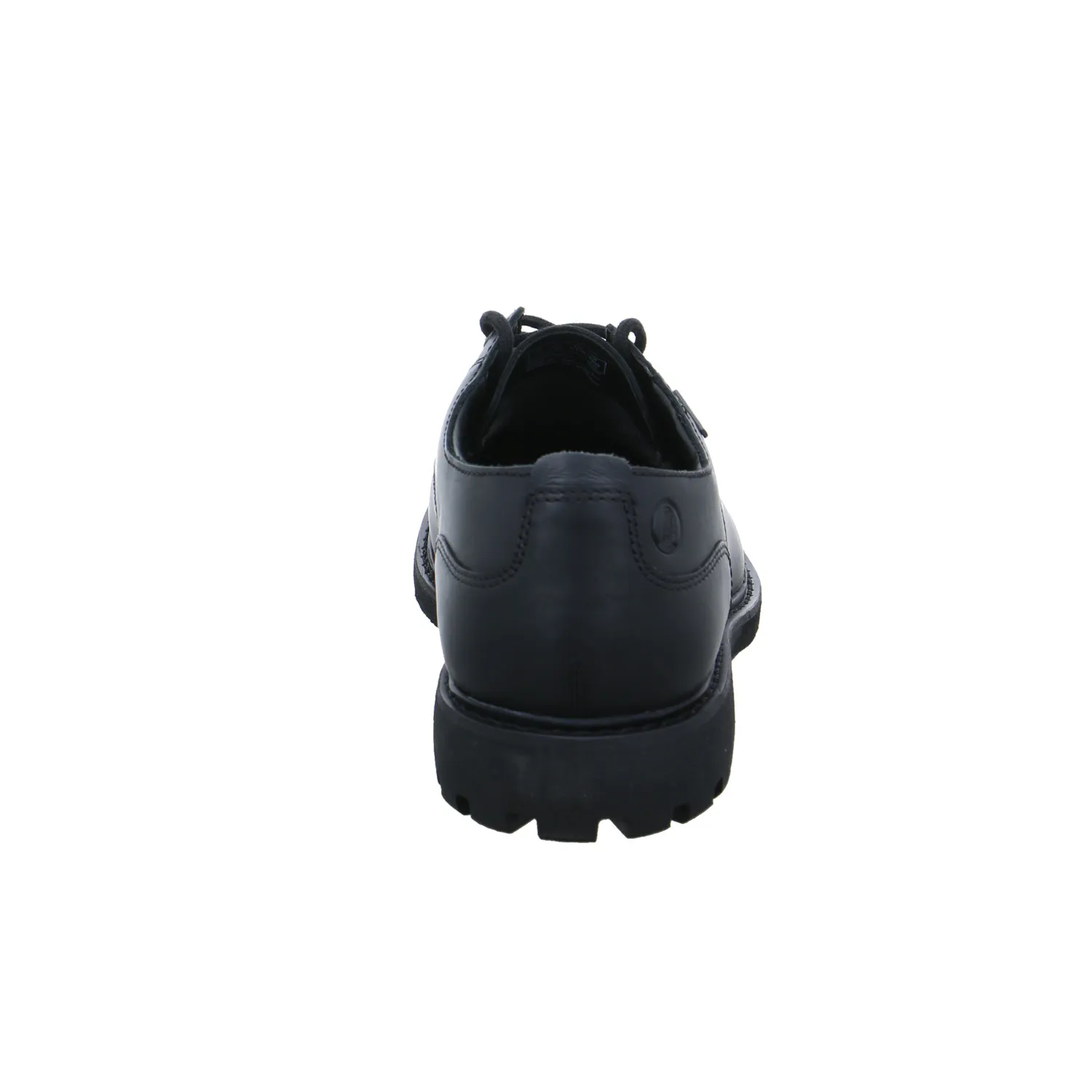 CLARKS Halbschuh Schwarz Leder