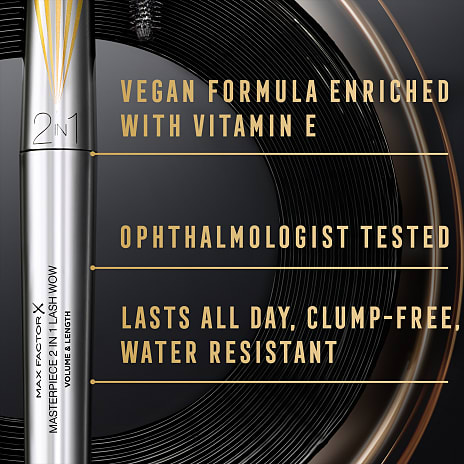 Mascara Masterpiece 2-i-1 Black Brown
